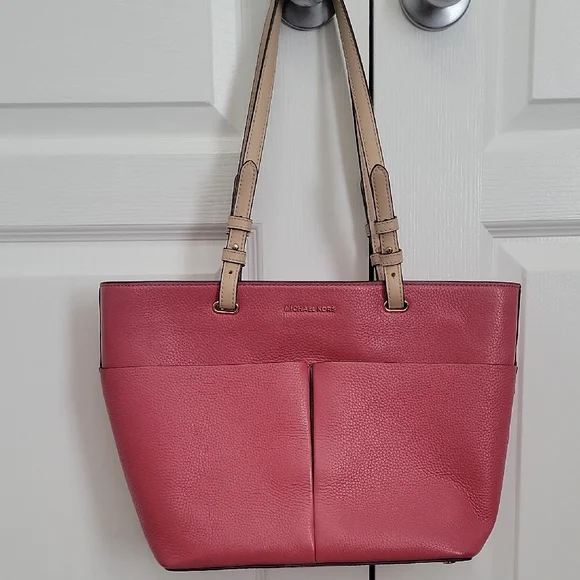 Michael Kors Pink Tote Gently Used - Picture 1 of 7